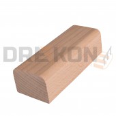 Poręcz drewniana profil zaokrąglany 6x6cm